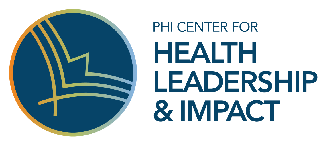 phi institute for health leadership and impact PHI Center for Health Leadership and Impact logo