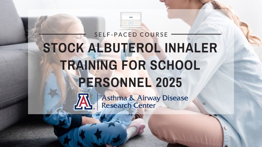 Stock Albuterol Inhaler Training for School Personnel 2025